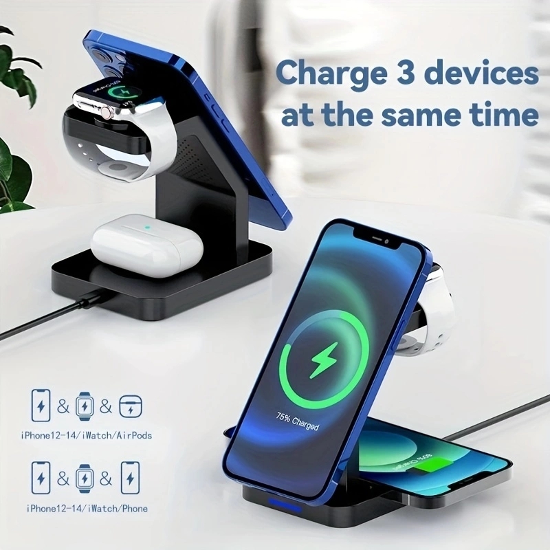 15W 4 In 1 Wireless Charger St - đánh giá và giá Smartwatch X12