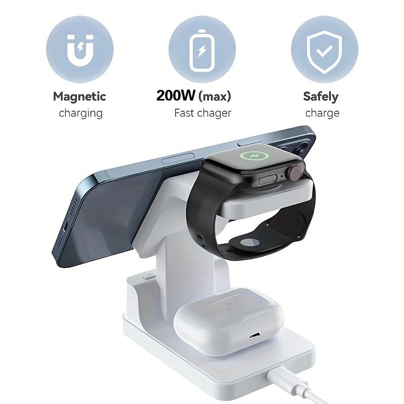 15W 4 In 1 Wireless Charger St - đánh giá và giá Smartwatch X12