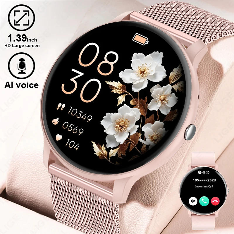 LIGE Bluetooth Call Smart Watc - đánh giá và giá Smartwatch Custom