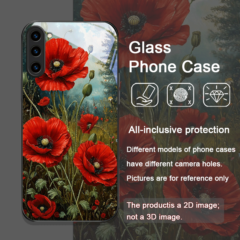 Retro Poppy Flower Bloom Hot R - đánh giá và giá Samsung Galaxy S24
