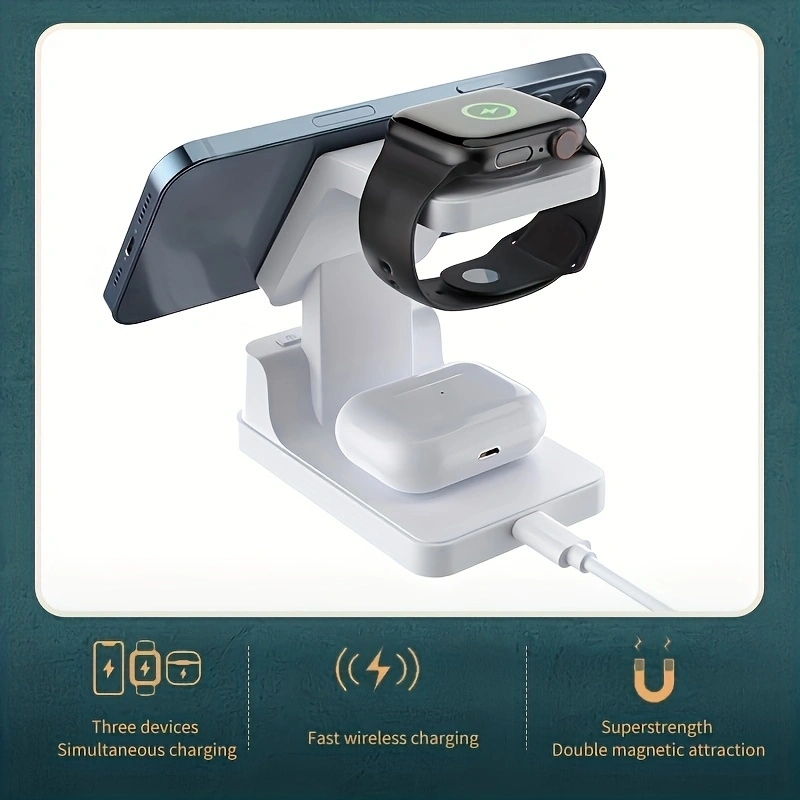 4 In 1 Magnetic Wireless Charg - đánh giá và giá Smartwatch X12