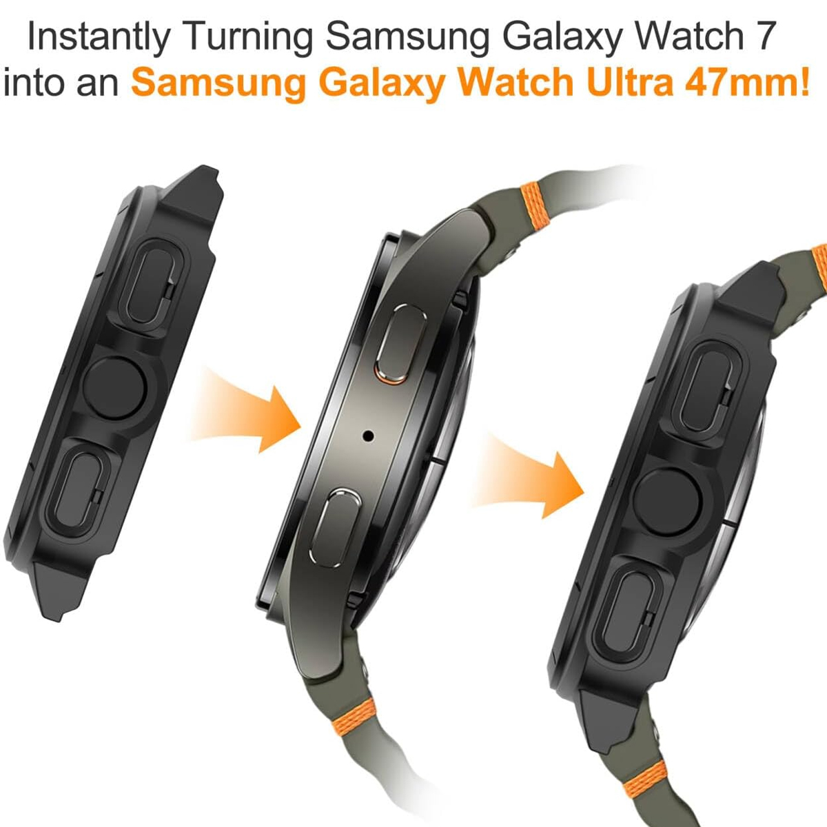 Glass+Case For Samsung Galaxy  - đánh giá và giá Samsung Smartwatch Accessories
