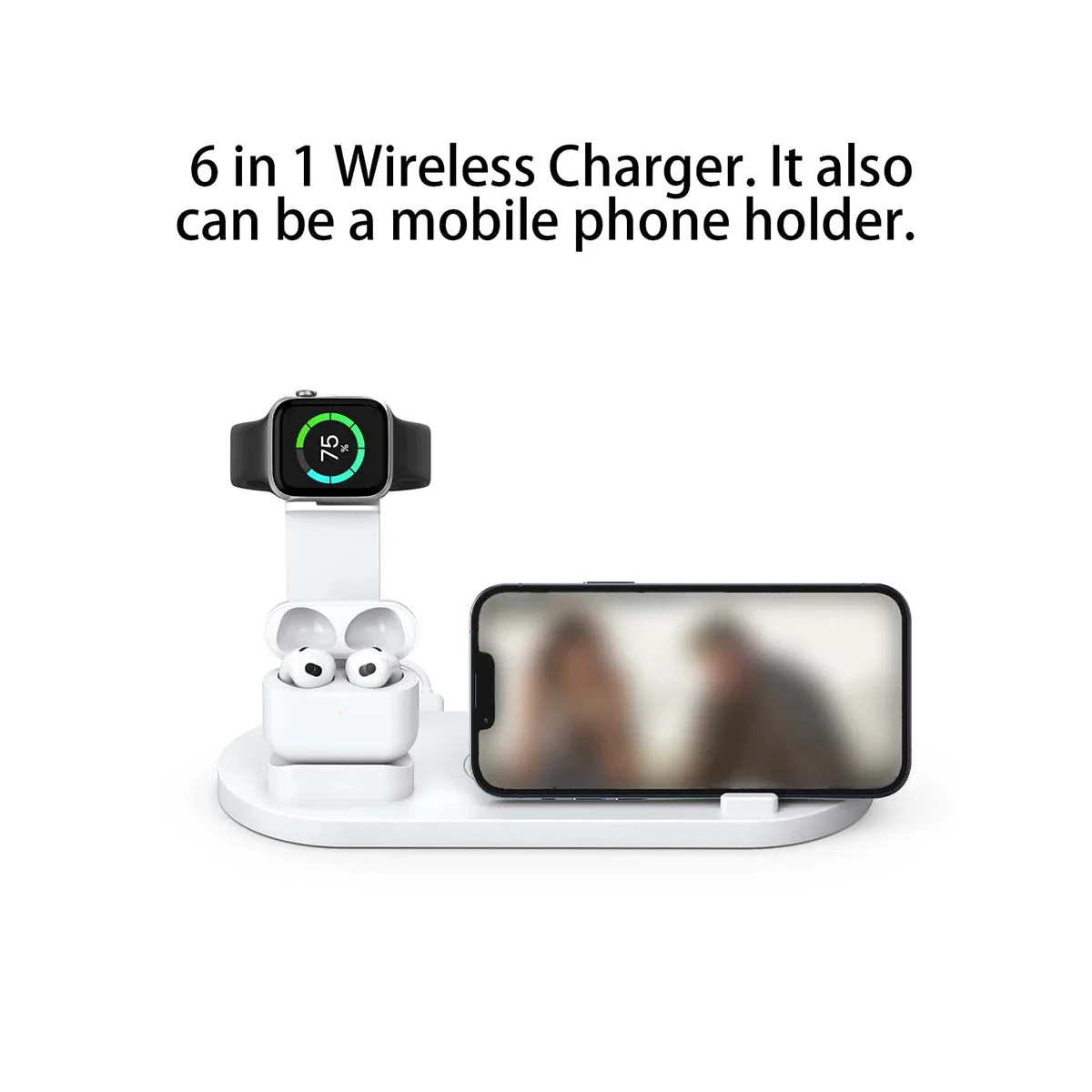 7 In 1 Wireless Charger Stand  - đánh giá và giá Smartwatch X12